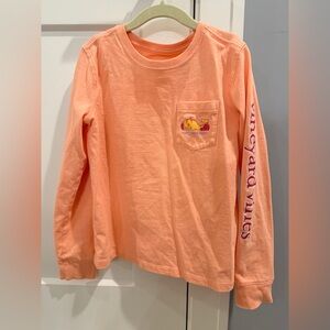 Vineyard Vines Kids Fall Long Sleeve Tee